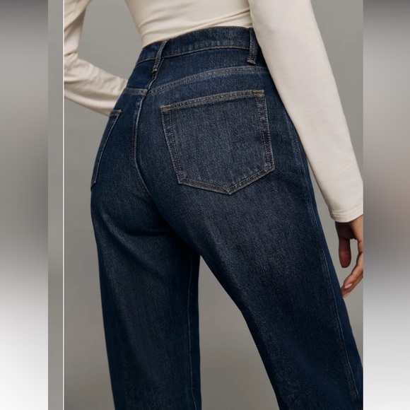 Val 90s Mid Rise Straight Jeans NWT - Picture 4 of 6